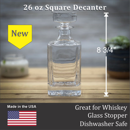 Salmon - 750ml Whiskey Decanter