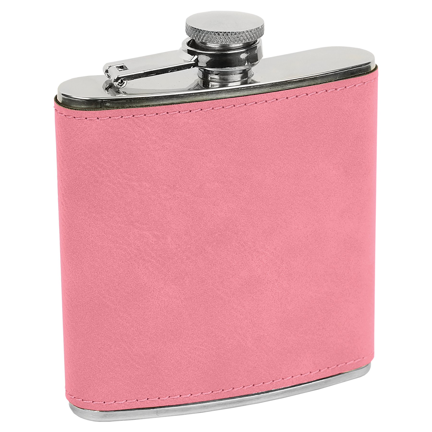 Pine Trees  6 oz. Leatherette Stainless Steel Flask