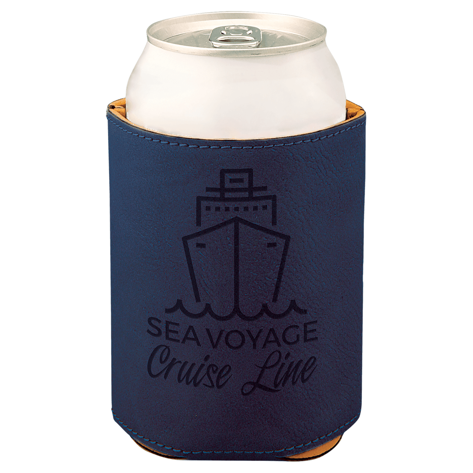 Entering the ADK Sign 3 3/4" Leatherette Beverage Holder