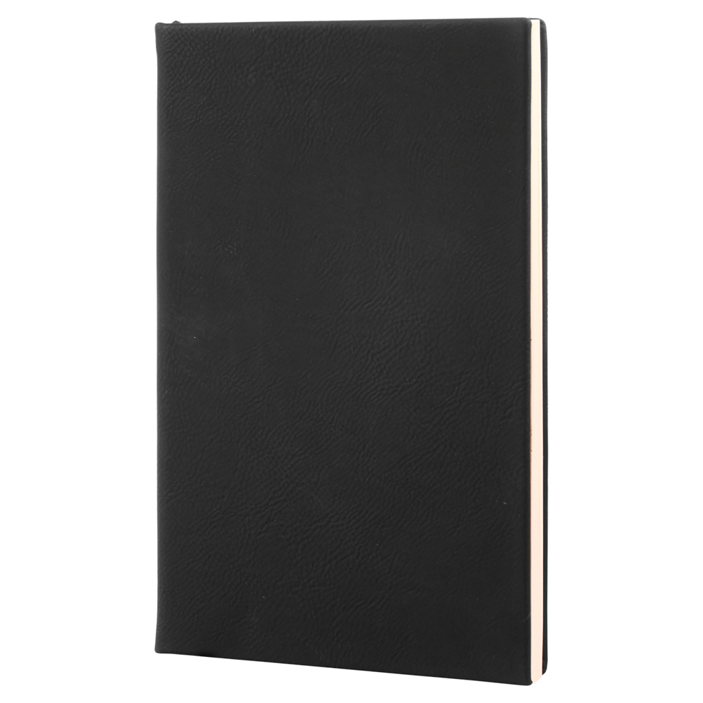 Pine Trees 5 1/4" x 8 1/4" Leatherette Journal with Lined Notepad
