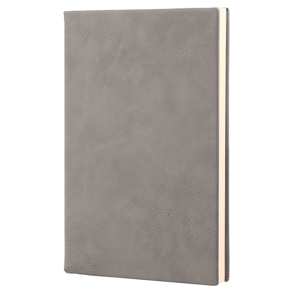 Pine Trees 5 1/4" x 8 1/4" Leatherette Journal with Lined Notepad