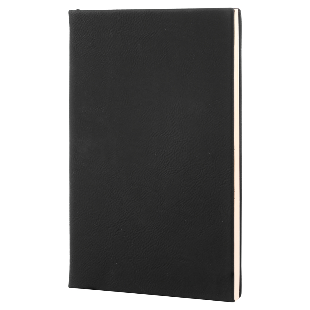 Pine Trees 5 1/4" x 8 1/4" Leatherette Journal with Lined Notepad