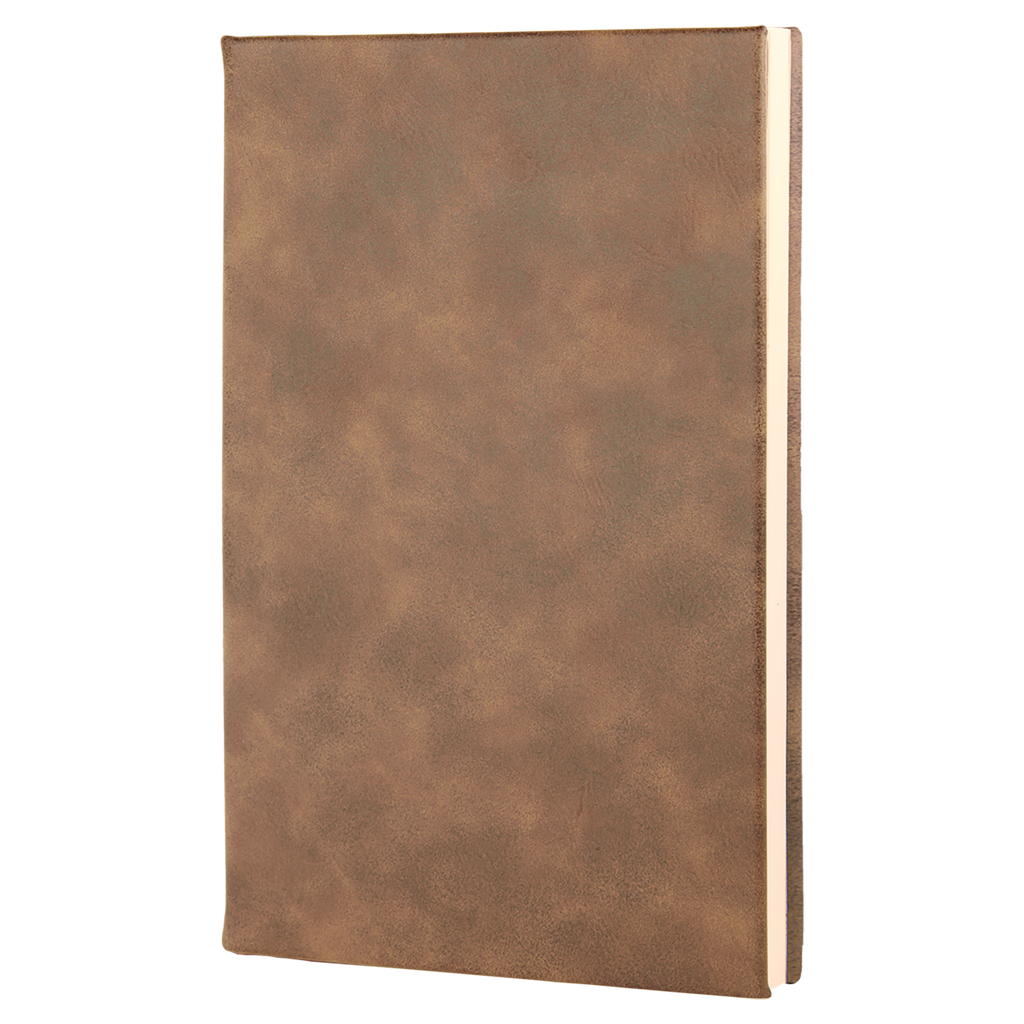 Pine Trees 5 1/4" x 8 1/4" Leatherette Journal with Lined Notepad