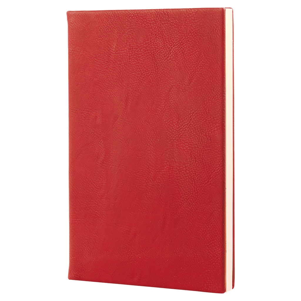 Pine Trees 5 1/4" x 8 1/4" Leatherette Journal with Lined Notepad