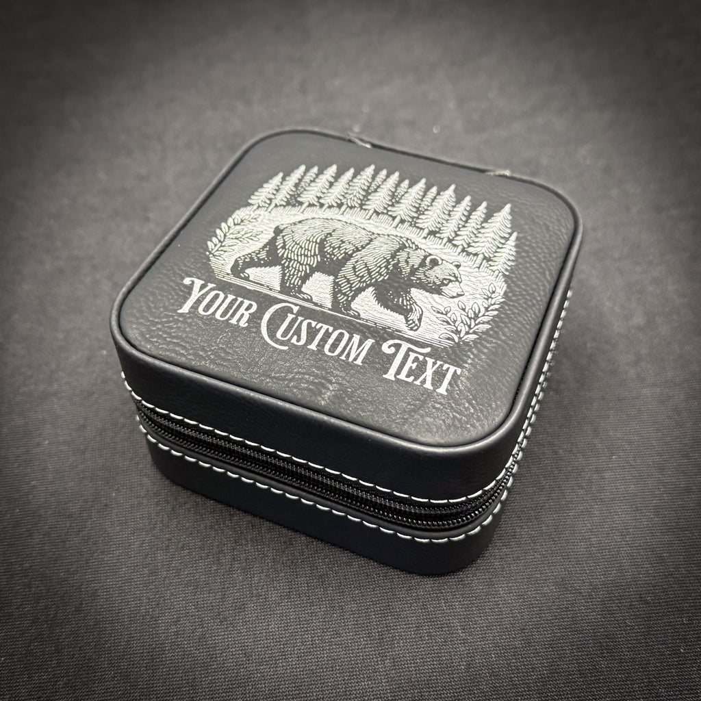 Bear in a Forest custom Jewelry Box