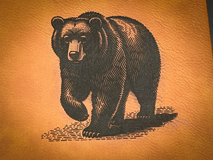 Black Bear - Leatherette Journal