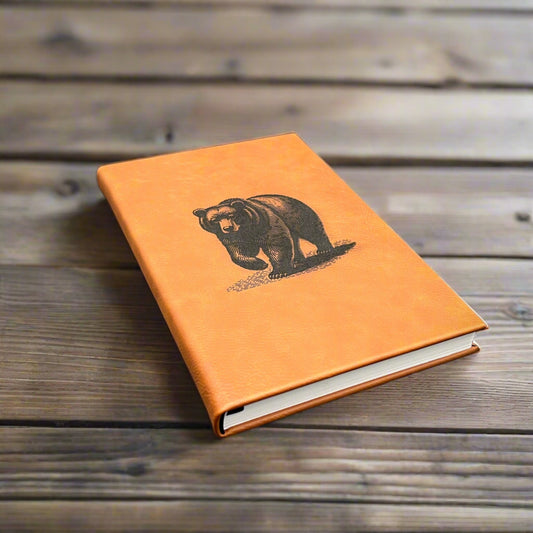 Black Bear - Leatherette Journal