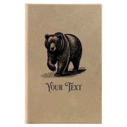 Black Bear - Leatherette Journal