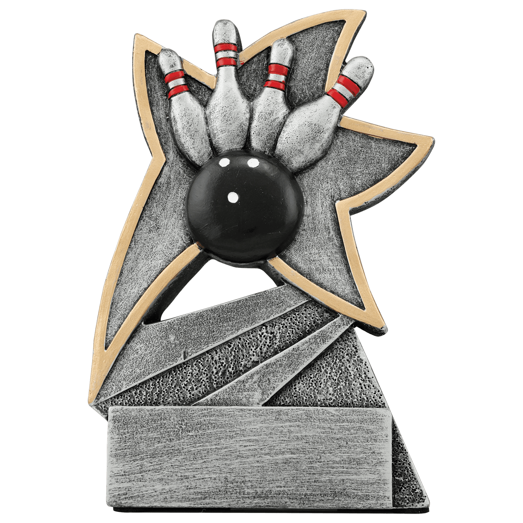 5 1/2" Bowling Jazz Star Resin