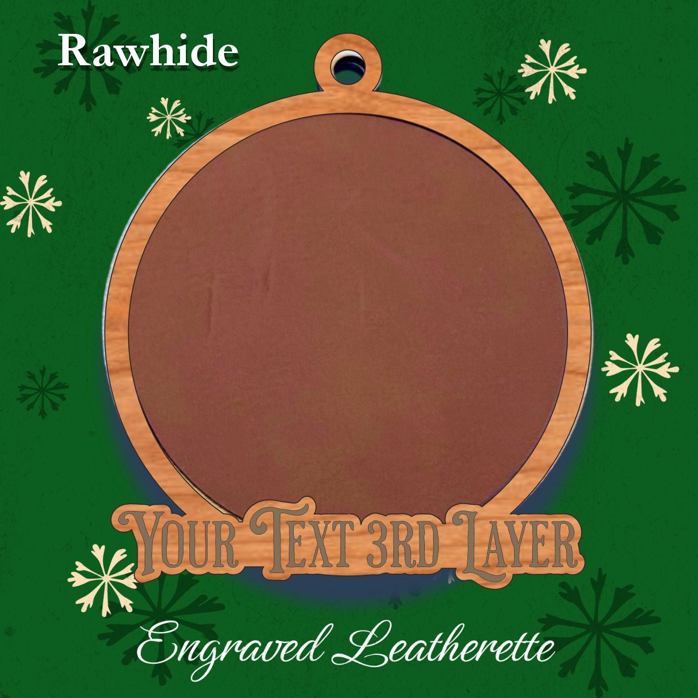 Your Design Ornament - Layered Ornament