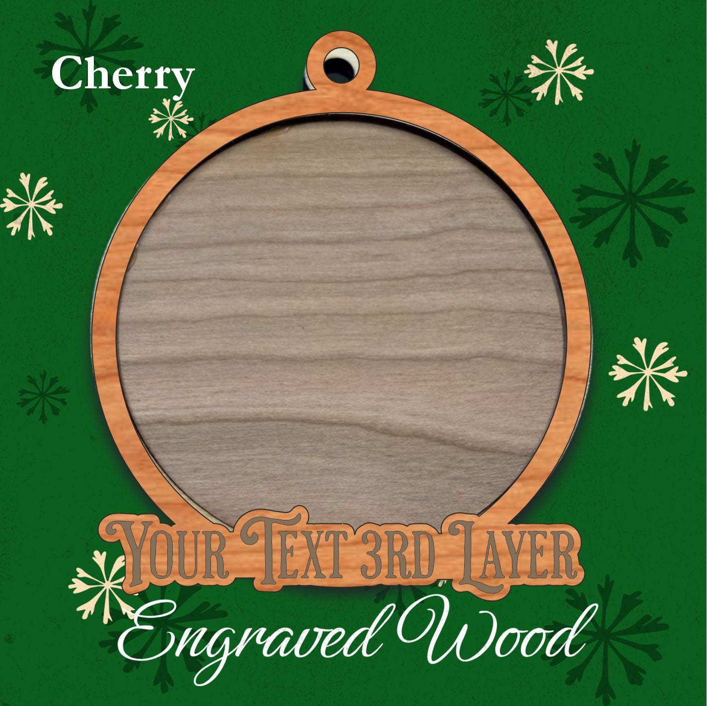 Your Design Ornament - Layered Ornament