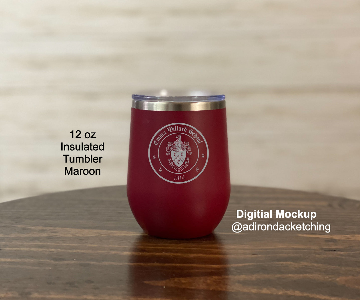 Get a Quote - 12 oz Insulated Stemless Wine Tumbler