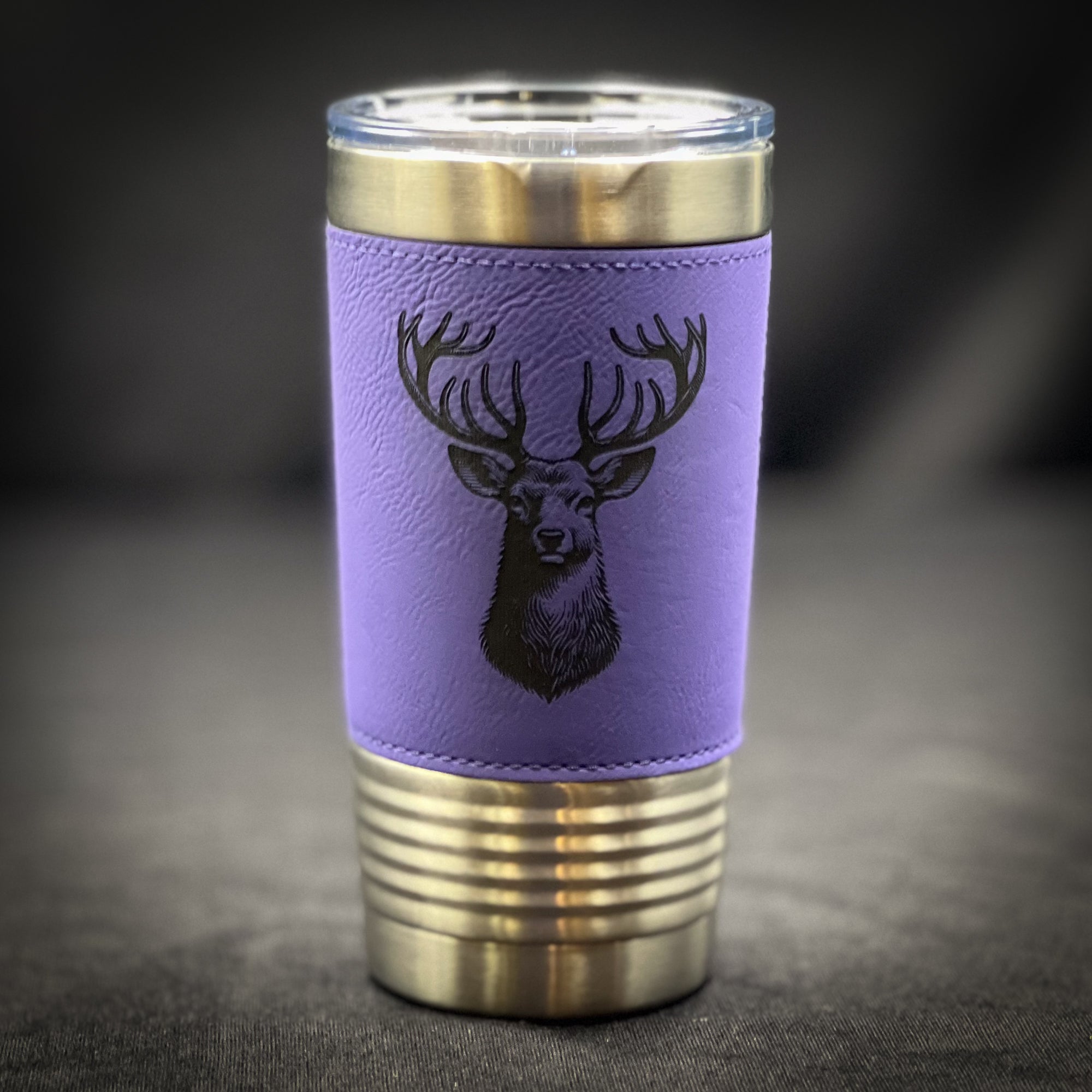Stag - 20 oz Leatherette Travel Mug (In Store)