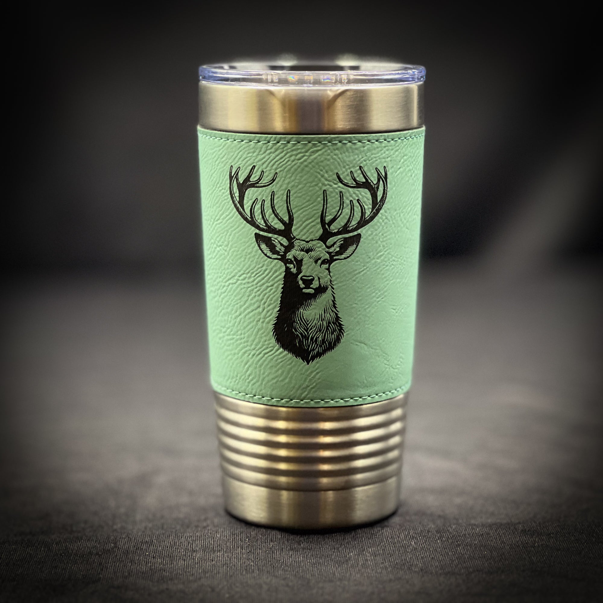 Stag - 20 oz Leatherette Travel Mug (In Store)