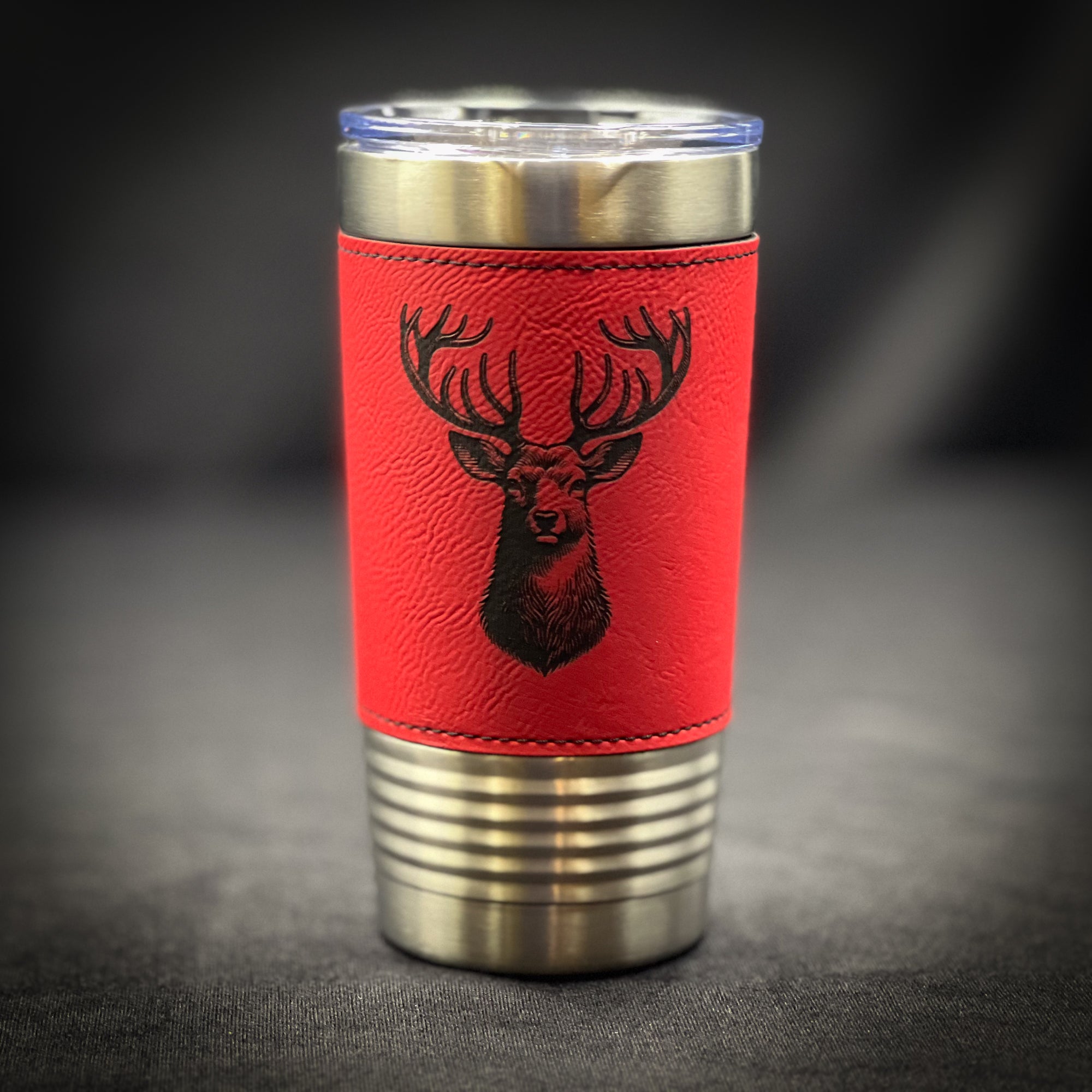 Stag - 20 oz Leatherette Travel Mug (In Store)