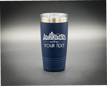Personalized ADK Letterform 20 oz Travel Mug
