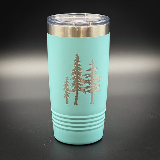 Trees- 20 oz Insulated Travel Mug
