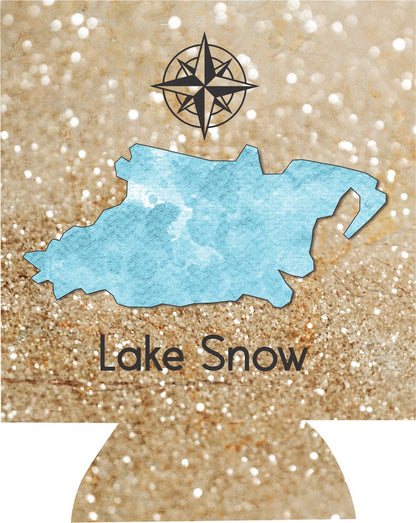 Lake Snow Set of 4 Make My Lake Suncity Collection lake cozies