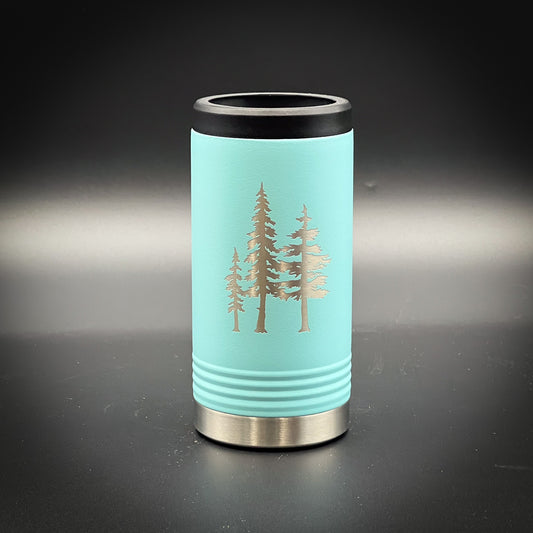 Trees - Insulated Slim Can Holder