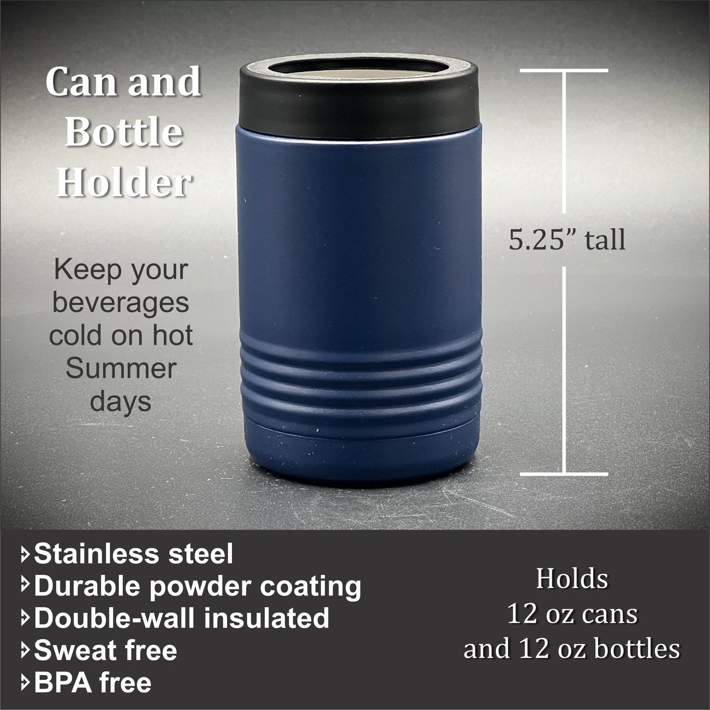 Get a Quote - Insulated 12 oz Can and Bottle Holder