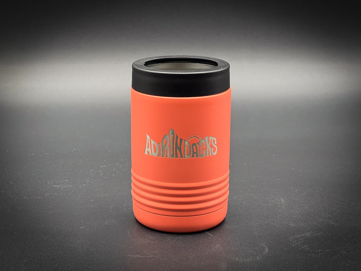 Adirondacks Letterform - Insulated 12 oz Can and Bottle Holder