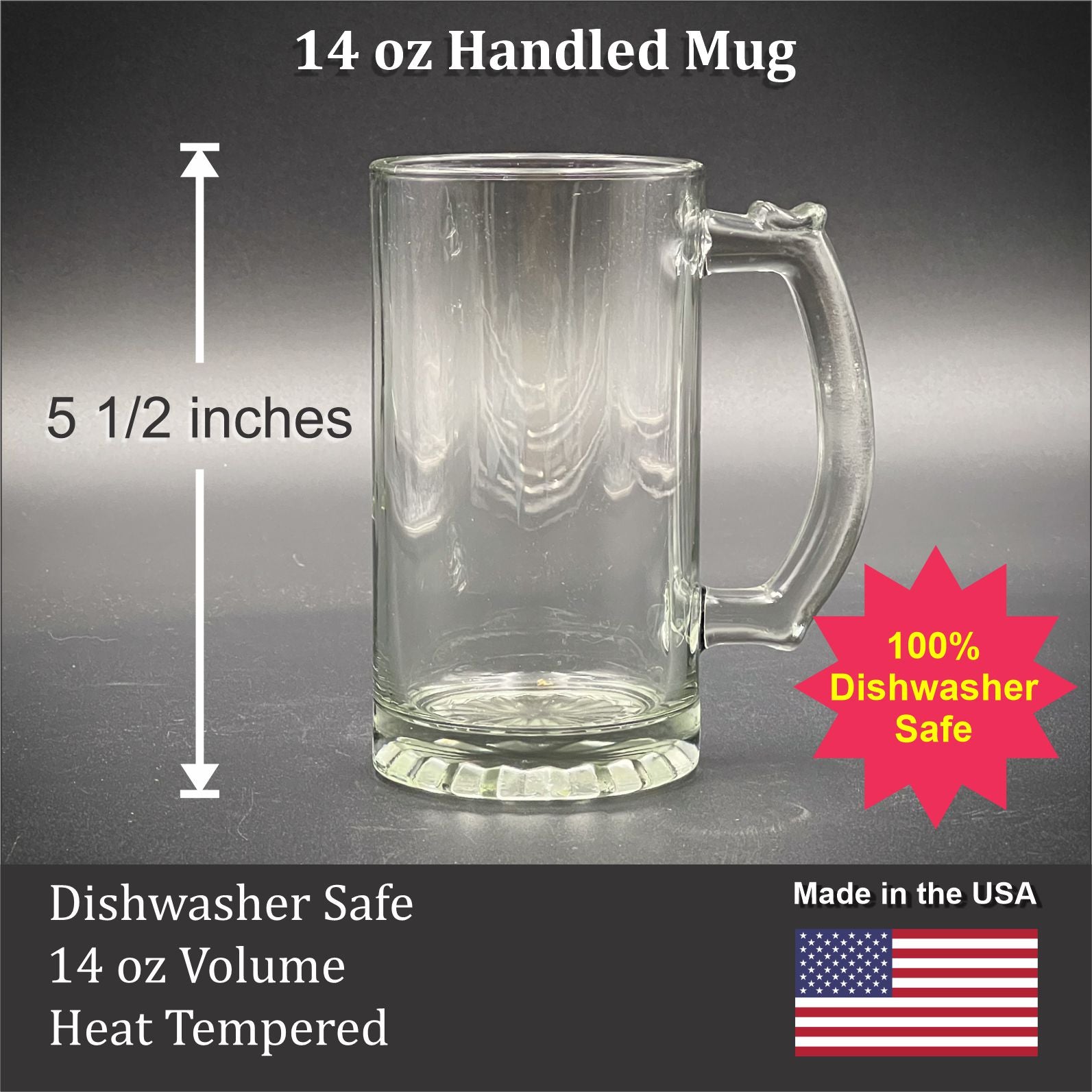 Get a Quote - 14 oz Handled Mug