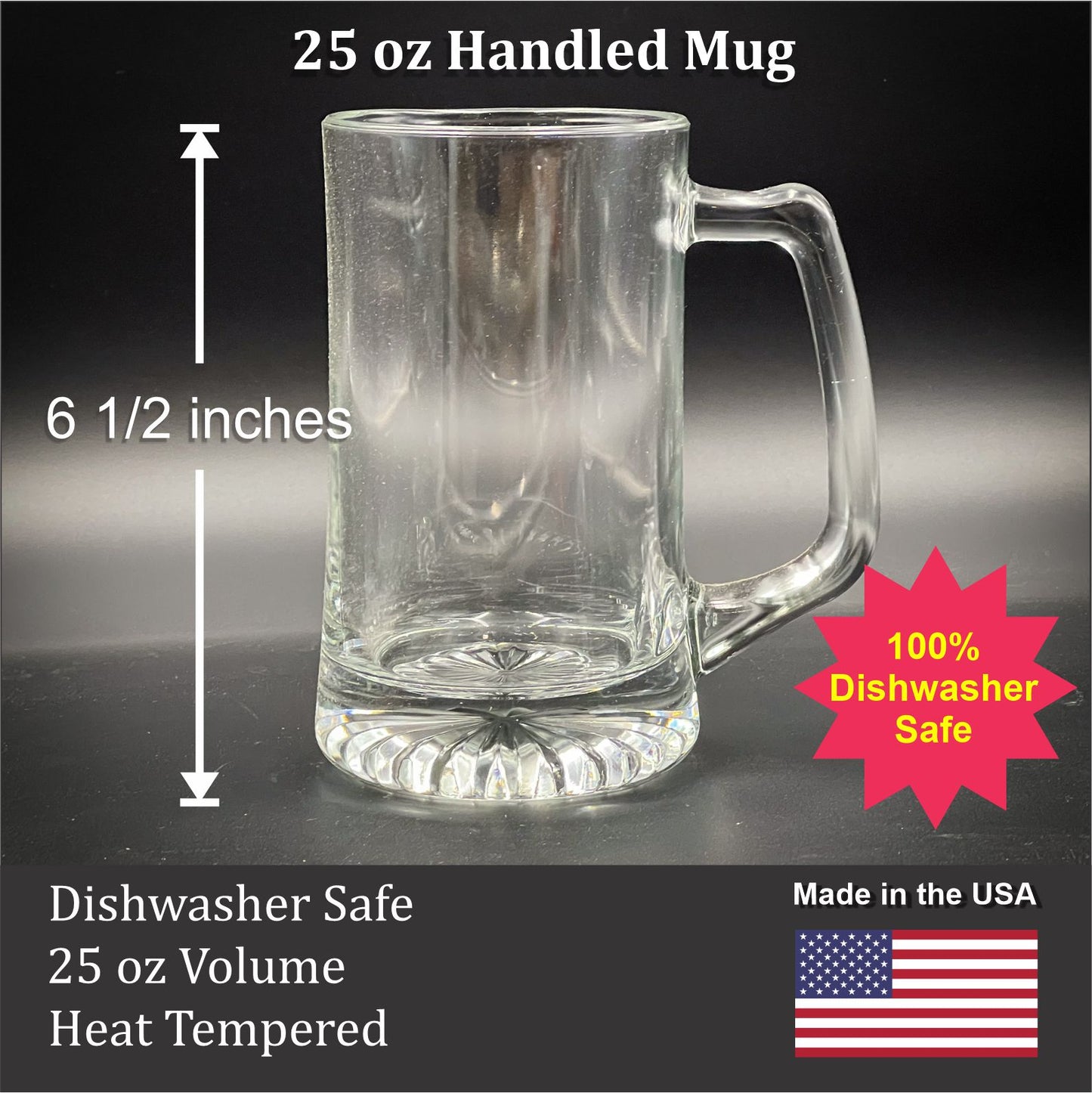 Get a Quote 25 oz Handled Mug
