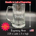 Your Design 25 oz Handled Mug