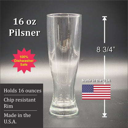 Get a Quote - 16 oz Pilsner Glass