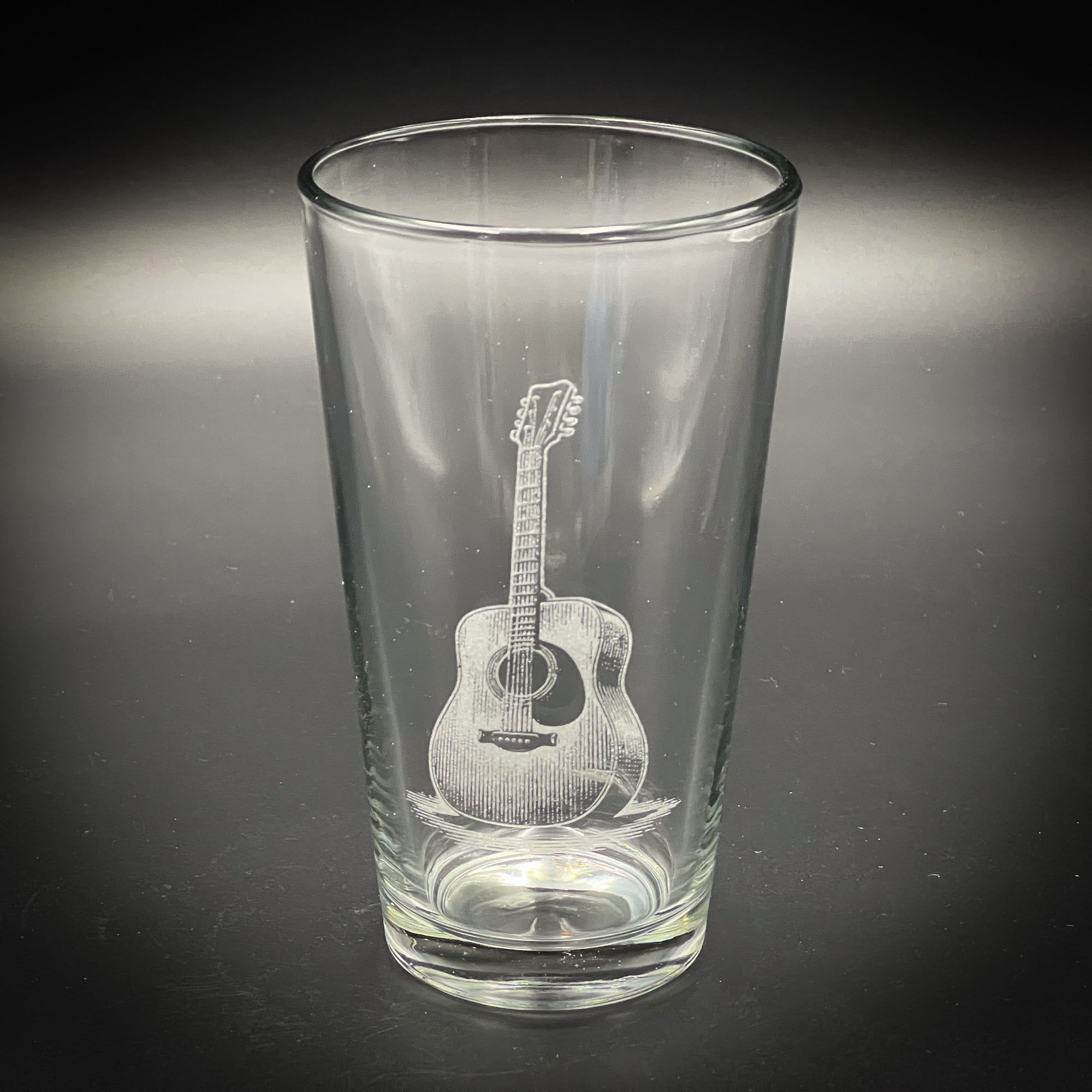 Guitar Custom Glass - Pint glass