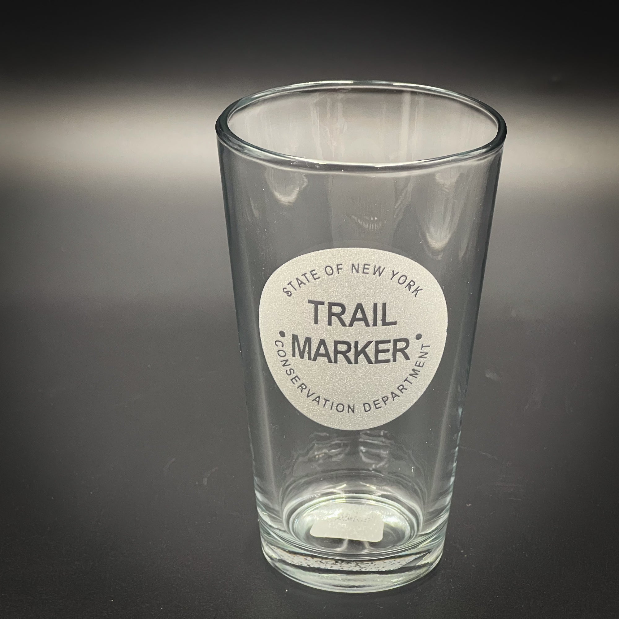 ADK Trail Marker - Pint glass – Adirondack Etching