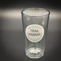 Trail Marker ADK - Engraved Pint glass