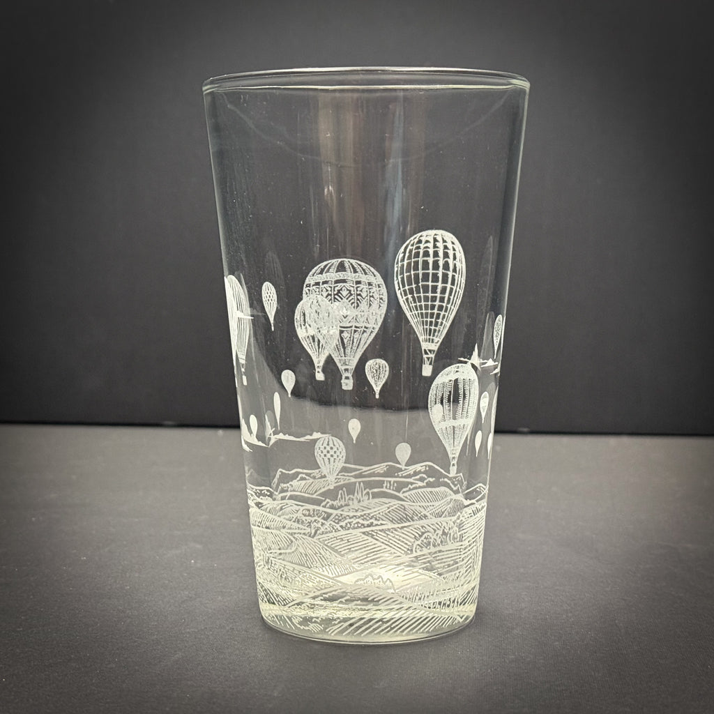Hot Air Balloon full wrap Pint Glass