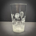 Hot Air Balloon full wrap Pint Glass