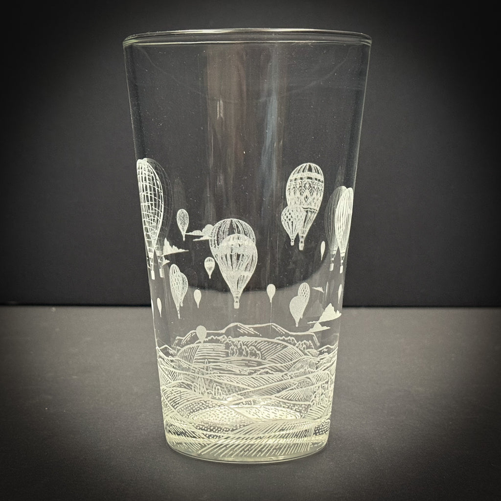 Hot Air Balloon full wrap Pint Glass