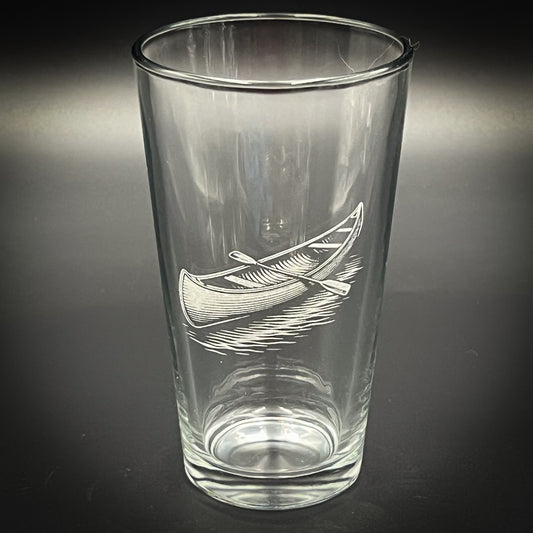 Canoe -  Pint glass