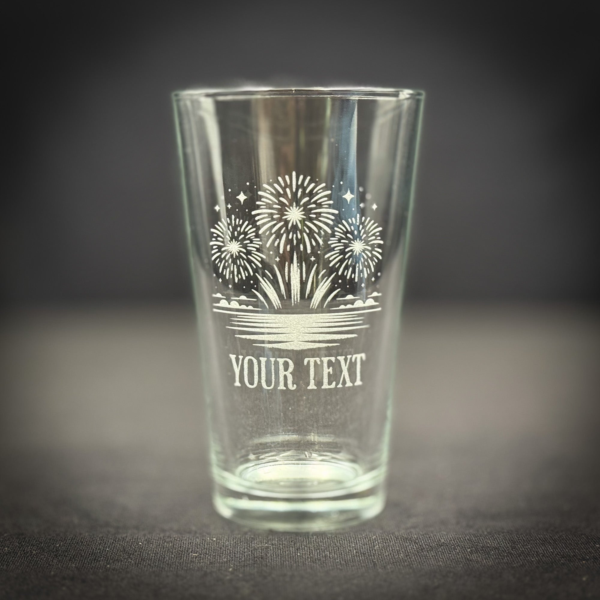 Fireworks on the Lake - Pint glass