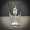 Glens Falls Clock Engraved Pint glass