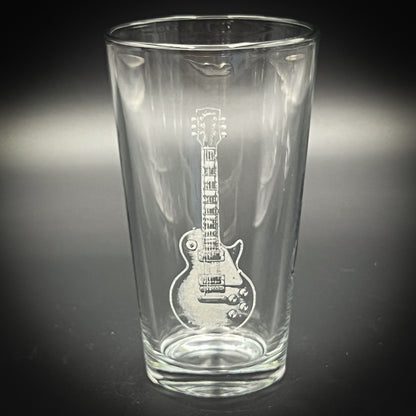 Electric Guitar 2 - Pint glass