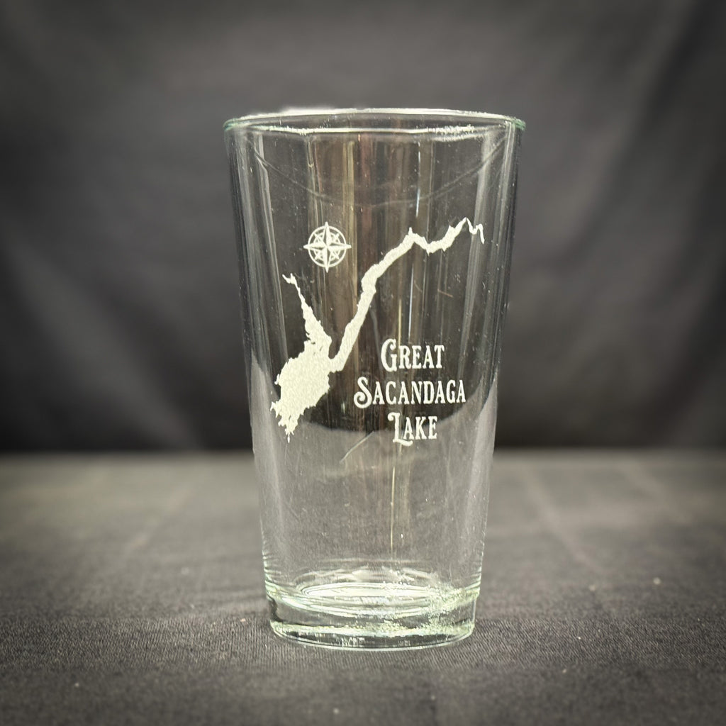 Great Sacandaga Lake Vintage Pint Glass