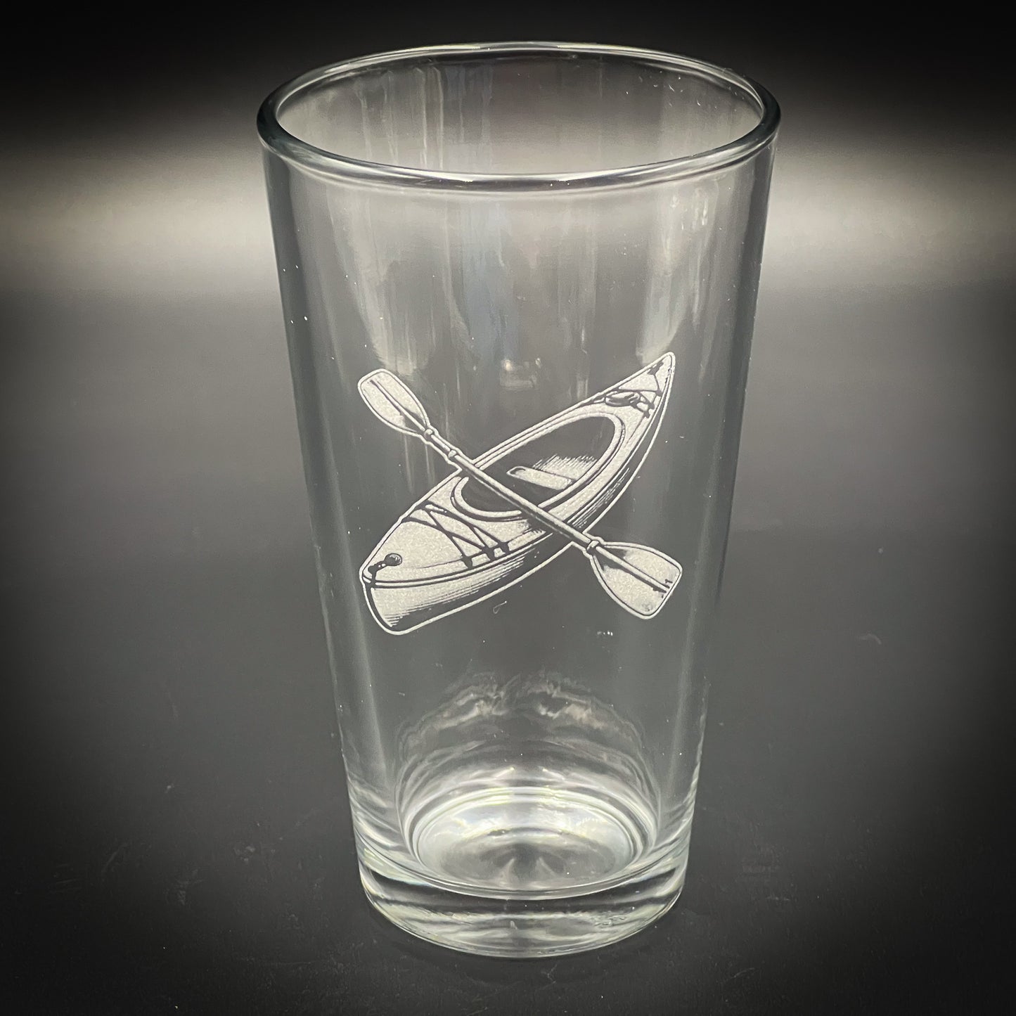 Kayak -  Pint glass