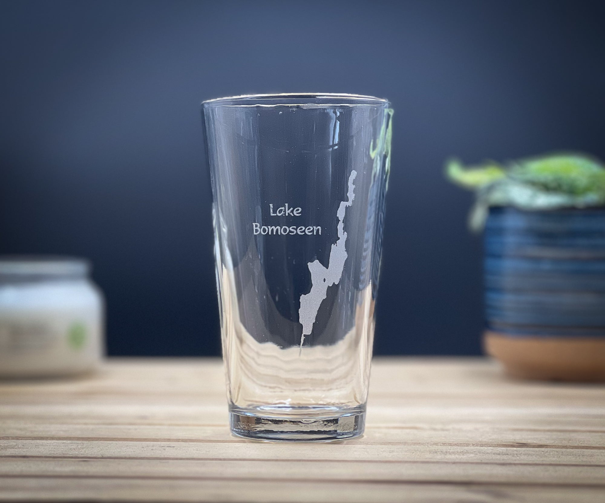 Lake Bomoseen - Vermont - Lake Life - Pint Glass