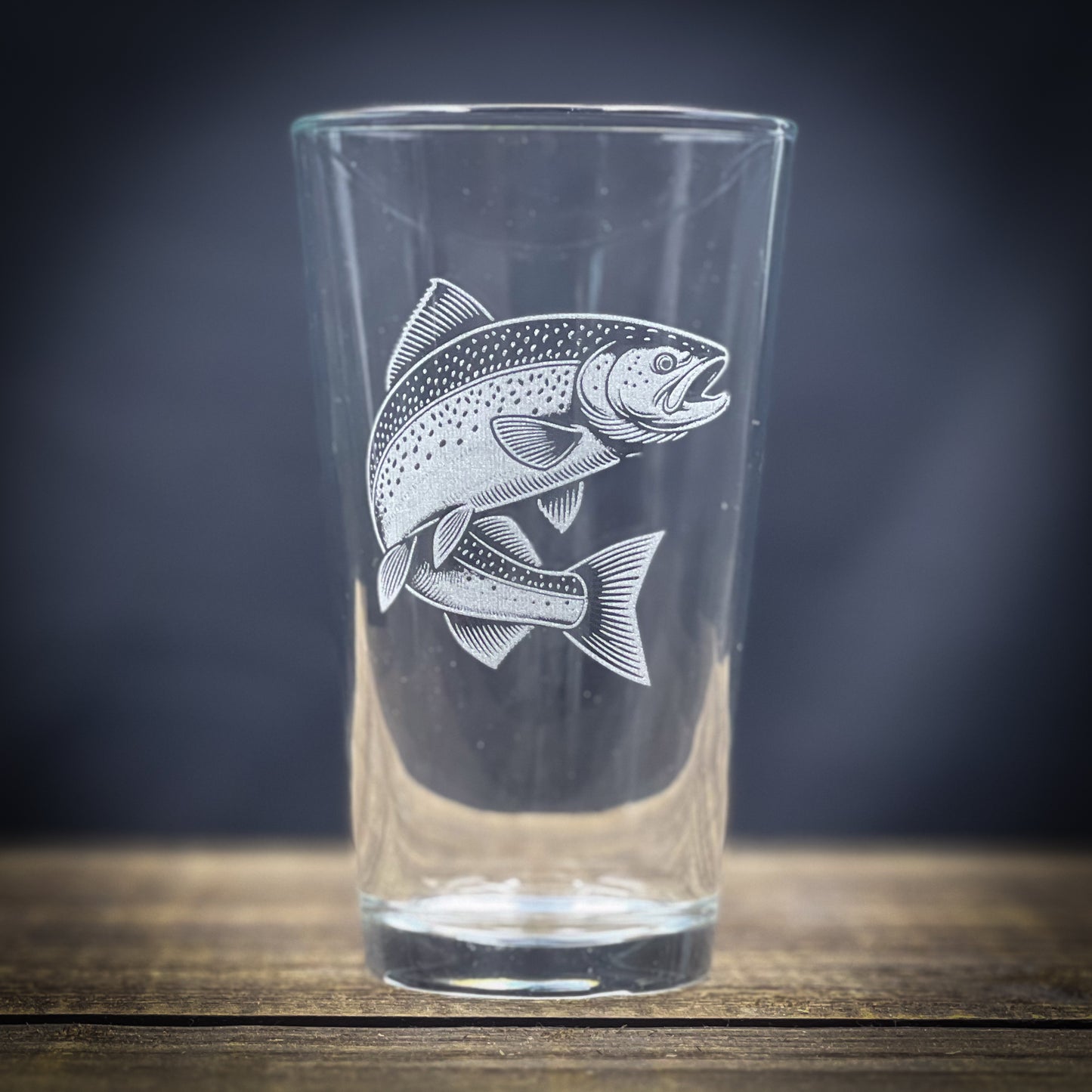 Salmon - Pint glass