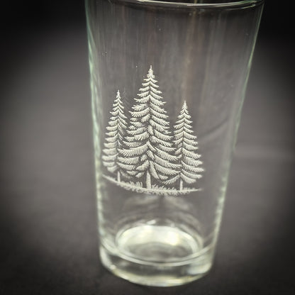 Trees Vintage - Pint glass