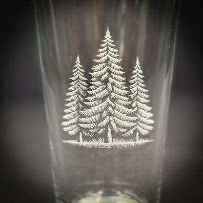 Trees Vintage - Pint glass