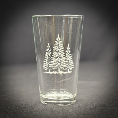 Trees Vintage - Pint glass