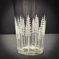 Pine Trees full wrap Pint Glass