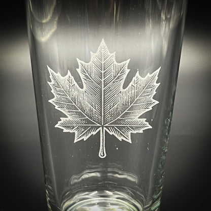 Maple Leaf - Pint glass (In Store)