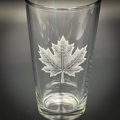 Maple Leaf - Pint glass (In Store)