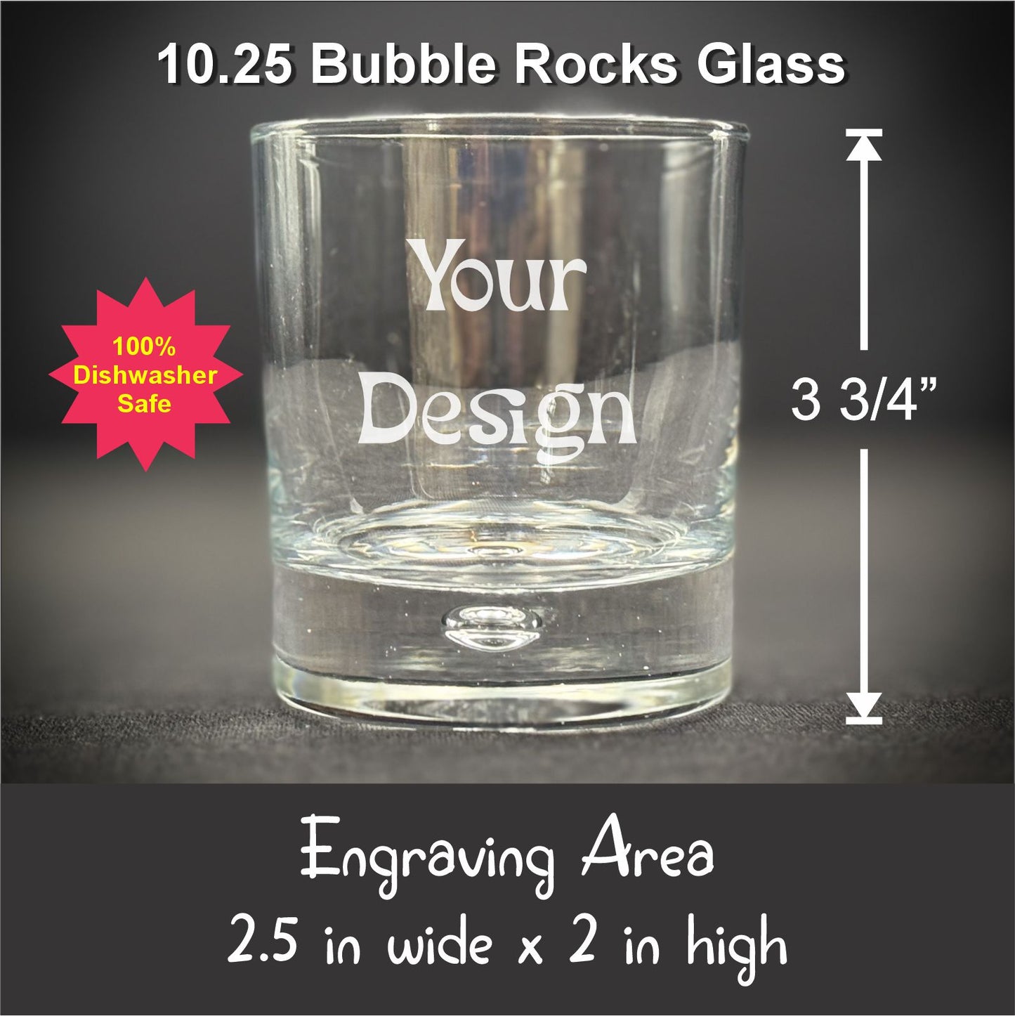 Get a Quote - 10.25 oz Bubble Rocks Glass